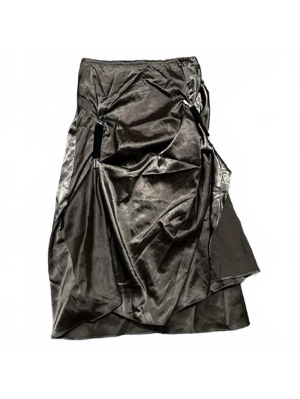 90s Grunge Alt Vintage Rave Maxi Skirt Size S